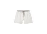TOM TAILOR Damen Loungewear Sweat-Shorts, grau, Meliert, Gr. M/38