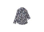 TOM TAILOR Damen Bluse mit Muster, blau, Gemustert, Gr. 36