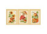 Stickbilder "Herbst", 8 x 12 cm, 3er-Set