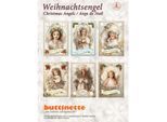 3D-Bastelmappe "Weihnachtsengel", für 6 Karten