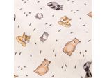 Musselin/Doppel-Gaze "4 Friends", beige-color
