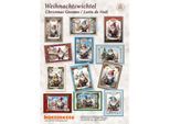3D-Bastelmappe "Niedliche Weihnachtswichtel", für 12 Karten
