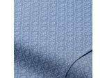 Baumwoll-Trachtenstoff "Ornamente", rauchblau-color