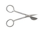 buttinette Applikationsschere, 10,5 cm, silber