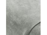 Nickistoff "Supersoft", grau
