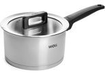 Kochtopf WOLL "Concept", silber (silberfarben), H:10cm Ø:18cm, Töpfe, Induktion