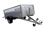 PKW-Anhänger STEMA "REX 21", silber (silberfarben), KFZ-Anhänger