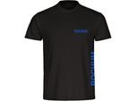multifanshop Kinder T-Shirt - Bochum - Brust & Seite - Druck blau - Kind