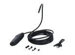 KS TOOLS Wi-Fi-Videoskop-Satz mit Ø 5,5 mm 0° HD Frontkamera-Sonde, 5-tlg Videoendoskop-Satz LED 550.7560