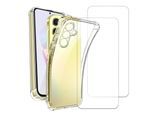 Hülle Galaxy A35 und 2 schutzfolien - TPU - Transparent