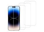 Schutzfolie iPhone 15 3 Schutzfolien - Glas - Transparent