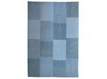 Teppich KAYOOM "Lyrical 110", bunt (multi, blau), B:200cm H:13mm L:290cm, Baumwolle, Teppiche, Teppich, Handgefertigt, hochwertig verarbeitetes Unikat im Antik-Design
