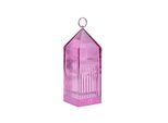 Kartell LED-Akku-Tischlampe Lantern, lila, recycelt, IP54
