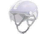 Fahrradhelm ABUS "HUD-Y ACE" Gr. M, lila (pure lavender), Helme, M Kopfumfang: 54cm - 58cm