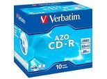 Verbatim CD-R, bis 52fach, 700 MB/80 min, 10 JewelCases
