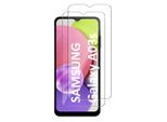 Schutzfolie Samsung Galaxy A03S Gehärtetes Glas - Gehärtetes Glas - Transparent