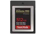 SanDisk Extreme Pro CFexpress - 1700MB/s - 512GB