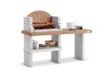 Palazzetti Vasto - Grillkamin - für Holz und Holzkohle