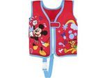 Bestway Schwimmweste , Rot , Kunststoff, Naturmaterialien , Animalprint , UV 50+, SGS-geprüft , Freizeit & Co, Pools & Wasserspass, Schwimmhilfen