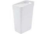 Curver Abfalleimer , Weiß , Kunststoff , 30 l , 25x55x37 cm , Haushalt & Kleinelektro, Reinigung, Mülleimer & Abfallsammler