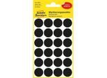 Avery Colour coding dots permanent black