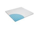 Zöllner Laufgittermatratze , Weiß , Textil , quadratisch , 93x5x93 cm , Bezug abnehmbar/waschbar, atmungsaktiv, schadstoffgeprüft , Schlafen, Babybettausstattung, Baby- & Kindermatratzen