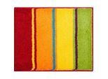 Grund Bidet-Vorleger , Multicolor , Textil , Streifen , rechteckig , 50x60 cm , Oeko-Tex® Standard 100, Made in Europe , rutschfest , Heimtextilien, Badtextilien, Badematten