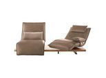 Koinor 2-Sitzer-Sofa , Greige , Leder , Echtleder , Anilinleder , Balkeneiche , furniert , Uni , 240x63x115 cm , Goldenes M, Made in Germany, DIN EN ISO 9001, Dgm , Typenauswahl, Lederauswahl, Stoffauswahl, Hocker erhältlich, Rücken echt, individuell planbar, motorische Relaxfunktion , Wohnzimmer, Sofas & Couches, Sofas, 2-Sitzer Sofas