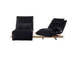 Koinor 2-Sitzer-Sofa , Anthrazit , Leder , Echtleder , Anilinleder , Balkeneiche , furniert , Uni , 240x63x115 cm , Goldenes M, Made in Germany, DIN EN ISO 9001, Dgm , Typenauswahl, Lederauswahl, Stoffauswahl, Hocker erhältlich, Rücken echt, individuell planbar, motorische Relaxfunktion , Wohnzimmer, Sofas & Couches, Sofas, 2-Sitzer Sofas