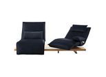 Koinor 2-Sitzer-Sofa , Dunkelblau , Leder , Echtleder , Anilinleder , Balkeneiche , furniert , Uni , 240x63x115 cm , Goldenes M, Made in Germany, DIN EN ISO 9001, Dgm , Typenauswahl, Lederauswahl, Stoffauswahl, Hocker erhältlich, Rücken echt, individuell planbar, motorische Relaxfunktion , Wohnzimmer, Sofas & Couches, Sofas, 2-Sitzer Sofas