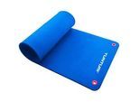 Xxxl Fitnessmatte , Blau , Kunststoff , 60x1.5x180 cm , rutschfest, einfach zu transportieren, praktisch zusammenfaltbar, platzsparend, leicht, gelenkschonend , Freizeit & Co, Sport & Fitness, Fitnessgeräte & Zubehör