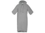 Tom Tailor Poncho , Grau , Textil , Uni , Gr. S/M , unisex , Pflegen, Baden, Kapuzenhandtücher
