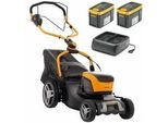 Stiga COLLECTOR 548e S Kit - Akku-Rasenmäher - 48V/4Ah - Schnittbreite 46 cm