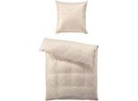 Curt Bauer Bettwäsche , Beige , Textil , Ornament , 140x200 cm , Heimtextilien, Bettwäsche & Leintücher, Bettwäsche, Satin-bettwäsche