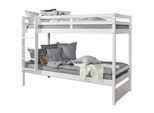 Mid.you Etagenbett , Weiß , Holz , Kiefer , massiv , 90x200 cm , für Rollrost geeignet , Babymöbel & Kindermöbel, Kinderzimmer & Jugendzimmer, Stockbetten