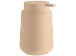 Xxxl Seifenspender , Sandfarben , Kunststoff , 4.5x12.5x4.5 cm , Kunststoffpumpe , Badaccessoires, Seifenspender