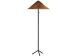 Markslöjd Stehleuchte , Grau, Schwarz , länglich , 57x140x57 cm , ohne Chemie , Lampen & Leuchten, Innenbeleuchtung, Stehlampen, Stehlampen