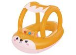 Bestway Kinderschlauchboot , Orange , Kunststoff , Tier , Tierform , 60x58x87 cm , SGS-geprüft, EN 71 , Freizeit & Co, Pools & Wasserspaß, Wasserspaß
