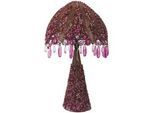 Näve Tischleuchte , Violett , Metall, Kunststoff , 53 cm , Lampen & Leuchten, Innenbeleuchtung, Tischlampen, Tischlampen