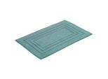 Vossen Badematte , Türkis , Textil , Uni , rechteckig , 60x100 cm , ISO 9001, Fkt, Made in Austria, Oeko-Tex® Standard 100 , für Fußbodenheizung geeignet , Heimtextilien, Badtextilien, Badematten