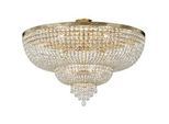 Maytoni Kronleuchter , Goldfarben , Metall, Glas , 100x62.5x100 cm , Ce , Lampen & Leuchten, Innenbeleuchtung, Kronleuchter