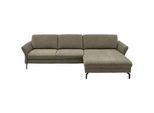 Beldomo System Ecksofa , Olivgrün , Textil , Ottomane rechts, L-Form , 306x179 cm , Goldenes M , Stoffauswahl, Sitzqualitäten, seitenverkehrt erhältlich, Hocker erhältlich, Rücken echt, individuell planbar , Wohnzimmer, Sofas & Couches, Wohnlandschaften, Ecksofas