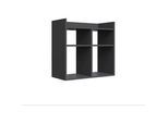 Livetastic Schuhregal , Anthrazit , Holzwerkstoff , 75.6x72x35.6 cm , Garderobe, Schuhaufbewahrung, Schuhregale