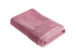 Bio:Vio Duschtuch , Dunkelrosa, Mauve , Textil , Uni , 70x140 cm , Gots , saugfähig, hochwertige Qualität, schadstoffgeprüft , Heimtextilien, Badtextilien, Duschtücher