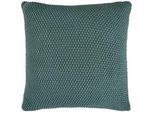 Novel Zierkissen , Jadegrün , Textil , Uni , 45x45 cm , Oeko-Tex® Standard 100 , Heimtextilien, Wohntextilien, Kissen, Zierkissen