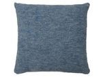 Novel Zierkissen , Blau, Grau , Füllung: Baumwollfüllung,Baumwollfüllung, Polyester , 45x45 cm , Heimtextilien, Wohntextilien, Kissen, Zierkissen