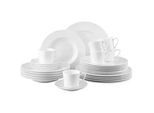 Rosenthal Kombiservice , Weiß , Keramik , 30-teilig , 200 ml,200 ml , 35x35x33 cm , DIN EN ISO 14001, DIN EN ISO 9001 , hitzebeständig , Geschirr, Geschirrsets, Kombiservice