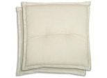 Xxxl Gartensitzkissenset , Beige , Textil , 2-teilig , Füllung: Schaumstoff, Vlies , 50x7x50 cm , Oeko-Tex® Standard 100 , pflegeleicht, hochwertige Qualität, langlebig, für den Außenbereich geeignet , Heimtextilien, Wohntextilien, Sitzkissen