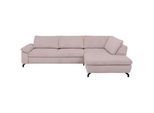 Beldomo Style Ecksofa , Altrosa , Textil , Ottomane rechts, L-Form , 291x197 cm , Goldenes M , Typenauswahl, Fußauswahl, Stoffauswahl, seitenverkehrt erhältlich, individuell planbar , Wohnzimmer, Sofas & Couches, Wohnlandschaften, Ecksofas