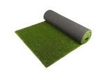 Xxxl Rasenteppich , Grün , Kunststoff , Uni , rechteckig , 400x1350 cm , Made in Eu , beliebig kürzbar, in verschiedenen Größen erhältlich, UV-beständig, pflegeleicht , Teppiche Und Böden, Terrassen- & Balkonböden, Kunstrasen